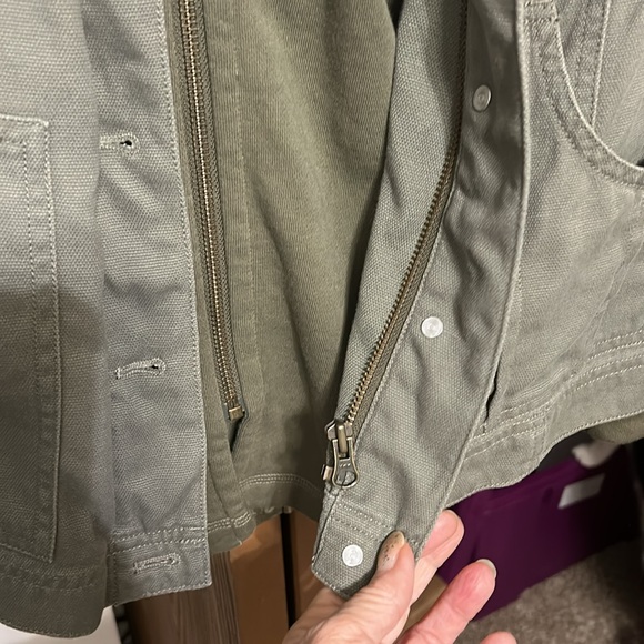 J.Jill Olive Green Sweater - Size L - Picture 6 of 7